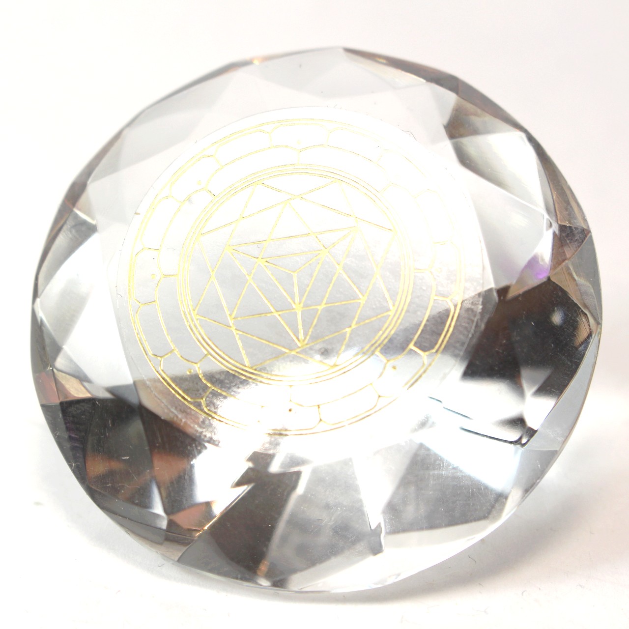 Tachyonen Glas Diamant  Merkaba klar 45 Energie Heilige Geometrie Engel Gabriel