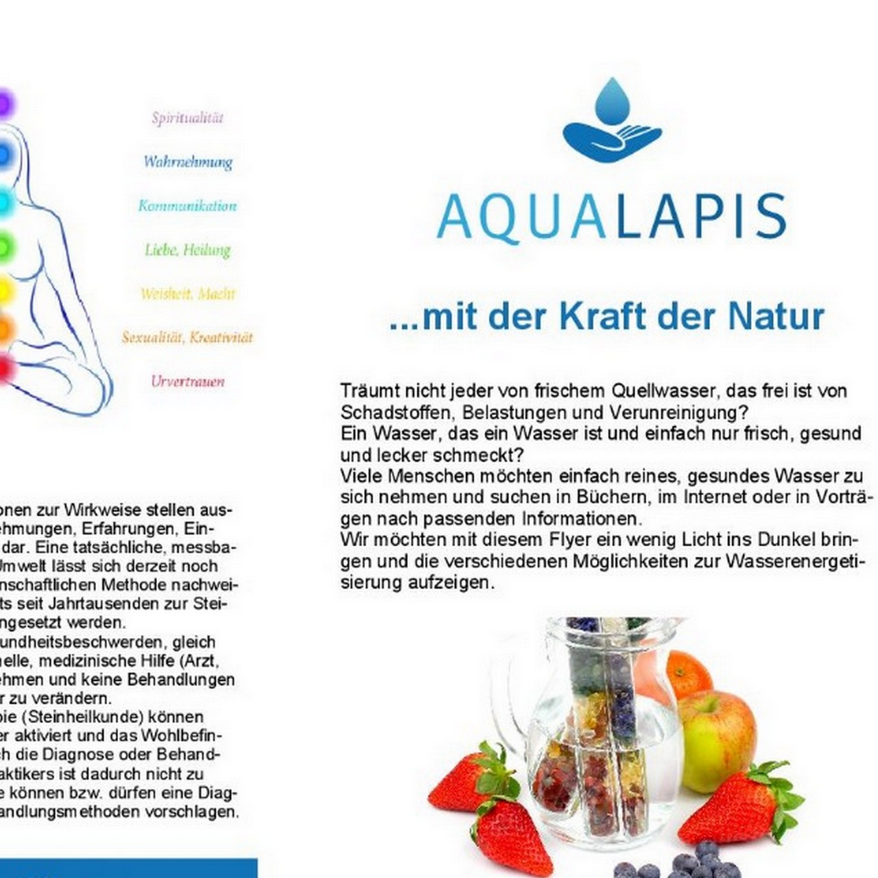 Aqua Lapis® Edelsteinstab Premium Bodyguard Turmalin Schörl, Bergkristall Edelsteinwasser