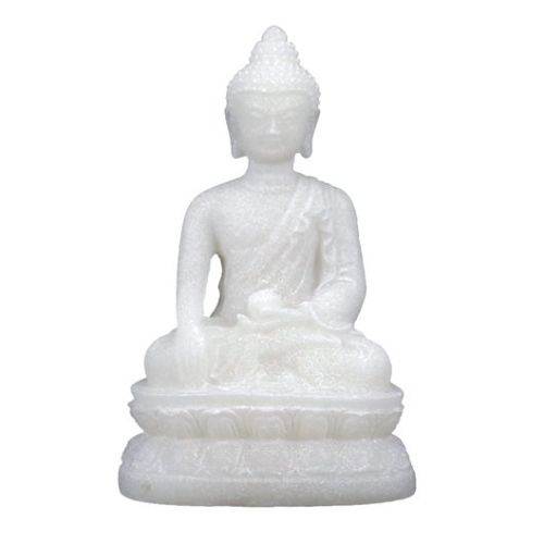 Buddha Bhumisparsa Mudra Alabaster