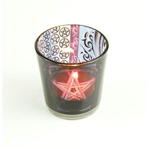 Teelichthalter Kerzenhalter Pentagramm