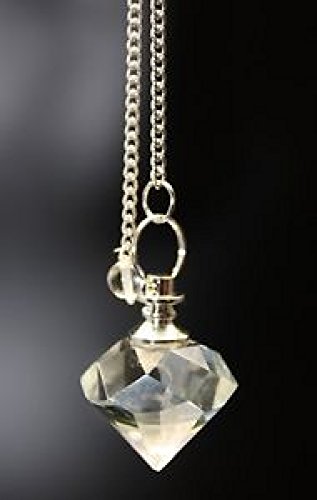 Edles Bergkristall Diamant Pendel in Top-Qualität