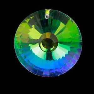 Feng Shui Kristall Regenbogen-Kristalle Kreis Perlmutt 3 Stück 4,5 cm