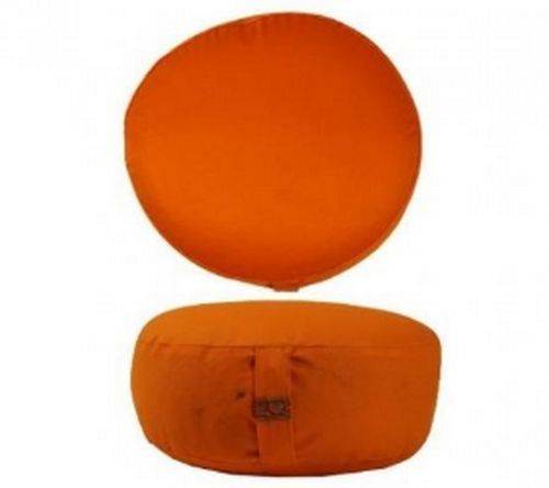 Meditationskissen orange XL Yogakissen Buchweizenfüllung – Yogakissen Buchweizenfüllung – Yoga Sitzk